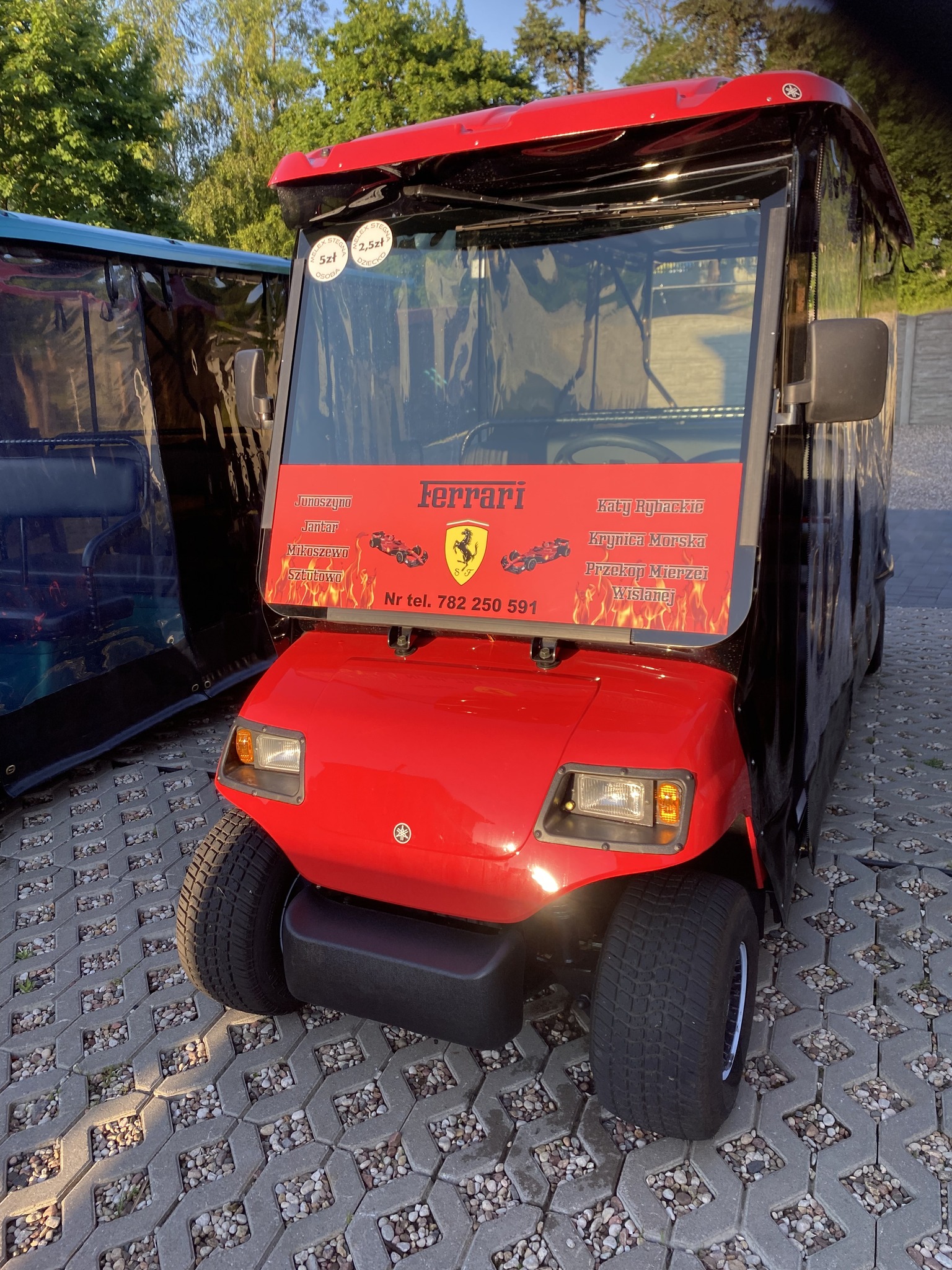Melex Stegna Meleks taxi